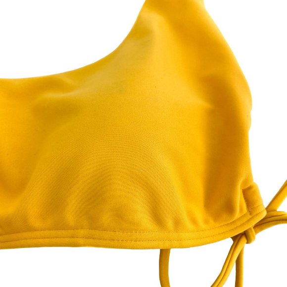 HOLLISTER Swim Be the Sunshine Side Tie Lined Swim Top - Picture 15 of 16